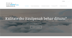 Desktop Screenshot of maramara.net