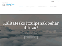Tablet Screenshot of maramara.net